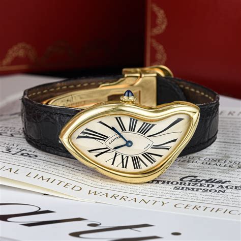 cartier crash watch vintage.